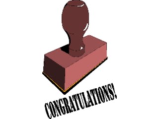 Sticker Custom Preview Image #124332 Stamps Rubber Stamps Congratulations