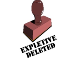 Sticker Custom Preview Image #124376 Stamps Rubber Stamps Expletive Deleted