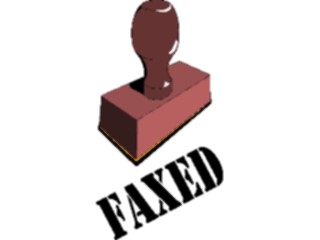 Sticker Custom Preview Image #124378 Stamps Rubber Stamps Faxed