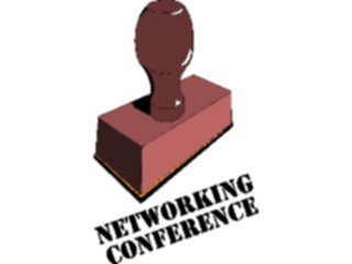 Sticker Custom Preview Image #124442 Stamps Rubber Stamps Networking Conference