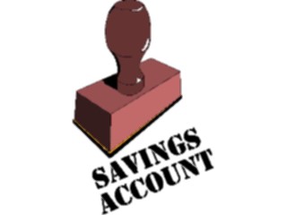 Sticker Custom Preview Image #124493 Stamps Rubber Stamps Savings Account