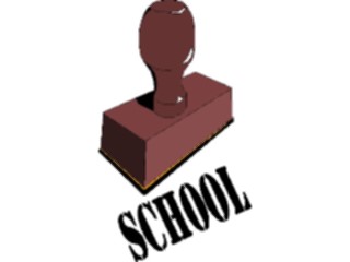 Sticker Custom Preview Image #124495 Stamps Rubber Stamps School