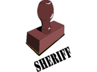 Sticker Custom Preview Image #124501 Stamps Rubber Stamps Sheriff