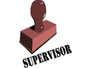 Sticker Custom Preview Image #124512 Stamps Rubber Stamps Supervisor