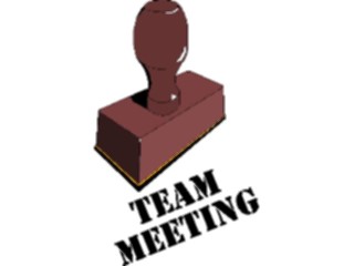 Sticker Custom Preview Image #124517 Stamps Rubber Stamps Team Meeting