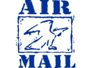 Sticker Custom Preview Image #124569 Stamps Titles Air Mail