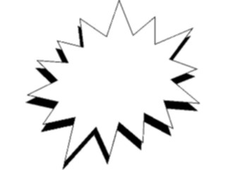 Sticker Custom Preview Image #124870 Stars Starbursts Burst110