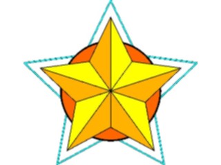 Sticker Custom Preview Image #124942 Stars Starbursts Star004