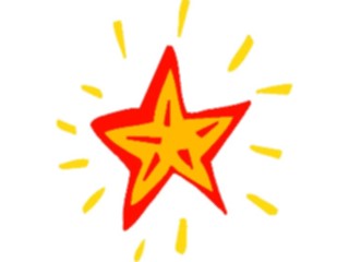 Sticker Custom Preview Image #124975 Stars Starbursts Star037