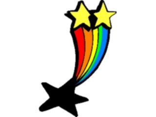 Sticker Custom Preview Image #125140 Stars Starbursts Stars Rainbow