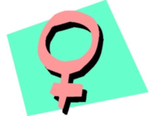 Sticker Custom Preview Image #125314 Symbols People Female Symbol01