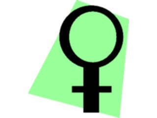 Sticker Custom Preview Image #125315 Symbols People Female Symbol02