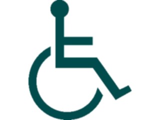 Sticker Custom Preview Image #125330 Symbols People Handicapped1