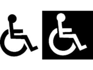 Sticker Custom Preview Image #125333 Symbols People Handicapped4