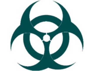 Sticker Custom Preview Image #125418 Symbols Symbols Biological Hazard