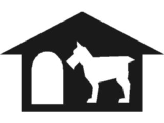 Sticker Custom Preview Image #125493 Symbols Symbols Dog House