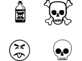 Sticker Custom Preview Image #125744 Symbols Symbols Poisons