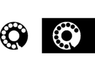 Sticker Custom Preview Image #125828 Symbols Symbols Telephone Dial
