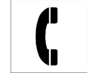 Sticker Custom Preview Image #125829 Symbols Symbols Telephone Handset1
