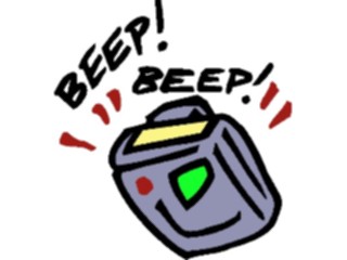 Sticker Custom Preview Image #125884 Technology Communication General Beeper4