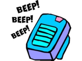 Sticker Custom Preview Image #125886 Technology Communication General Beeper6