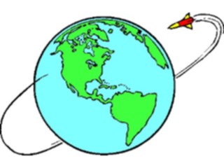 Sticker Custom Preview Image #125941 Technology Communication General Flying Aroundthe World