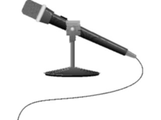 Sticker Custom Preview Image #125975 Technology Communication General Microphone09