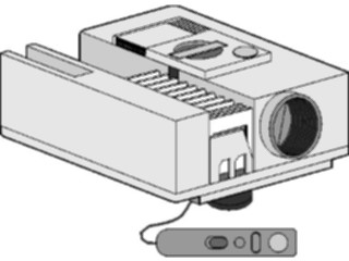 Sticker Custom Preview Image #126046 Technology Communication General Slide Projector2