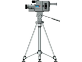 Sticker Custom Preview Image #126097 Technology Communication General Video Camera Tripod1