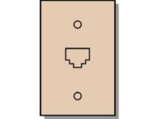 Sticker Custom Preview Image #126112 Technology Communication General Wallplate