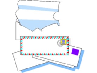 Sticker Custom Preview Image #126179 Technology Communication Postal Letters14