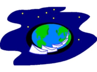 Sticker Custom Preview Image #126186 Technology Communication Postal Mail Around World