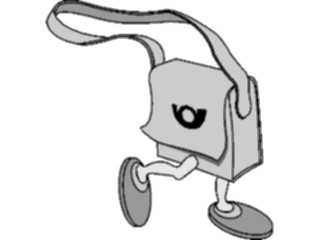 Sticker Custom Preview Image #126188 Technology Communication Postal Mail Bag2