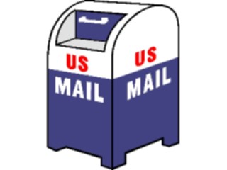 Sticker Custom Preview Image #126194 Technology Communication Postal Mailbox02