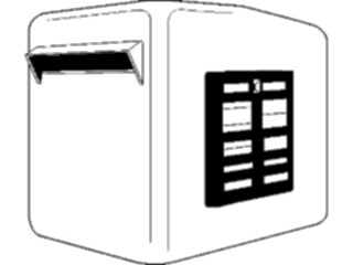 Sticker Custom Preview Image #126196 Technology Communication Postal Mailbox04