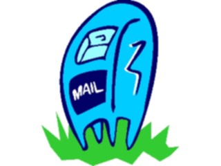 Sticker Custom Preview Image #126210 Technology Communication Postal Mailbox Offbeat