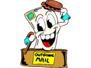 Sticker Custom Preview Image #126222 Technology Communication Postal Outgoing Mail