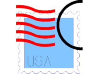 Sticker Custom Preview Image #126228 Technology Communication Postal Postage Stamp4