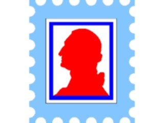 Sticker Custom Preview Image #126229 Technology Communication Postal Postage Stamp5