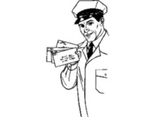 Sticker Custom Preview Image #126237 Technology Communication Postal Postal Carrier2