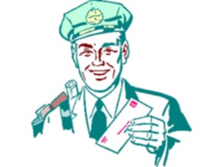 Sticker Custom Preview Image #126238 Technology Communication Postal Postal Carrier3