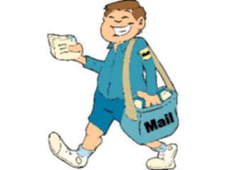 Sticker Custom Preview Image #126240 Technology Communication Postal Postal Carrier5