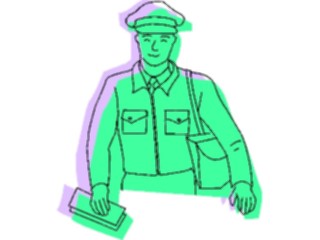 Sticker Custom Preview Image #126243 Technology Communication Postal Postal Carrier8