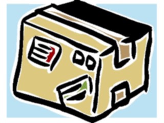 Sticker Custom Preview Image #126246 Technology Communication Postal Postal Package