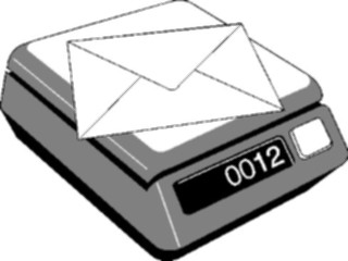 Sticker Custom Preview Image #126248 Technology Communication Postal Postal Scale2