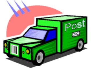 Sticker Custom Preview Image #126254 Technology Communication Postal Postal Truck1
