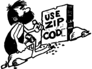 Sticker Custom Preview Image #126272 Technology Communication Postal Use Zip Code