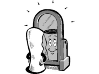 Sticker Custom Preview Image #126314 Technology Communication Print Media Newspaper Mirror