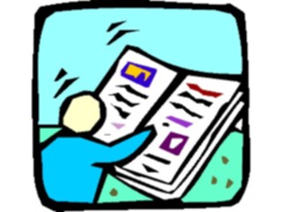 Sticker Custom Preview Image #126338 Technology Communication Print Media Reading News04