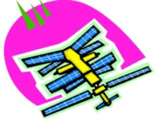 Sticker Custom Preview Image #126396 Technology Communication Satellites Satellite44